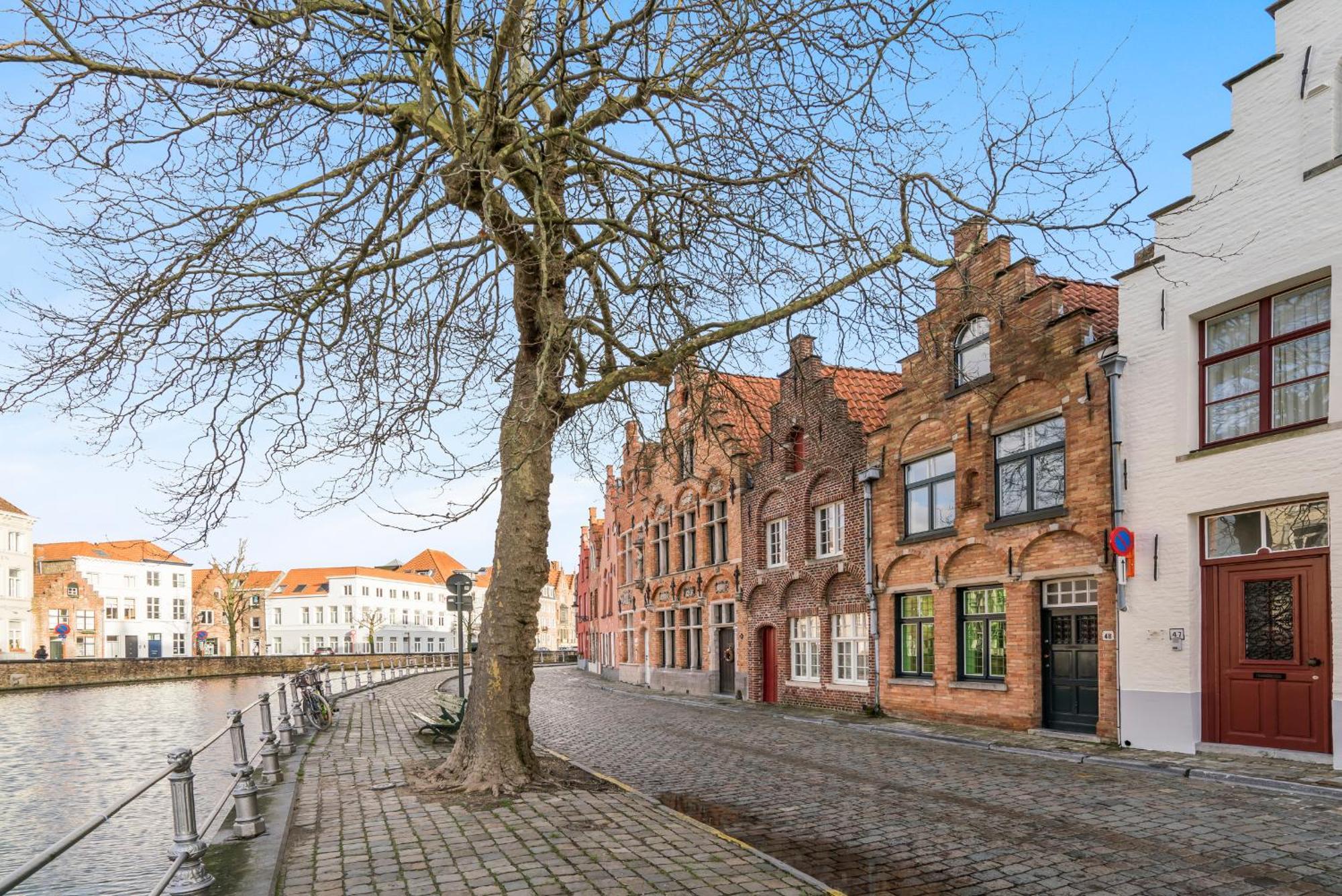 Brugse Charme Huis Met Tuin Aan Het Water 8P Brygge Exteriör bild
